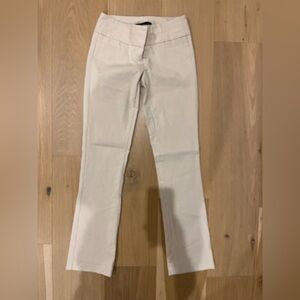 The Limited Exact Stretch Beige Cream Off-white Bootcut Pants 0